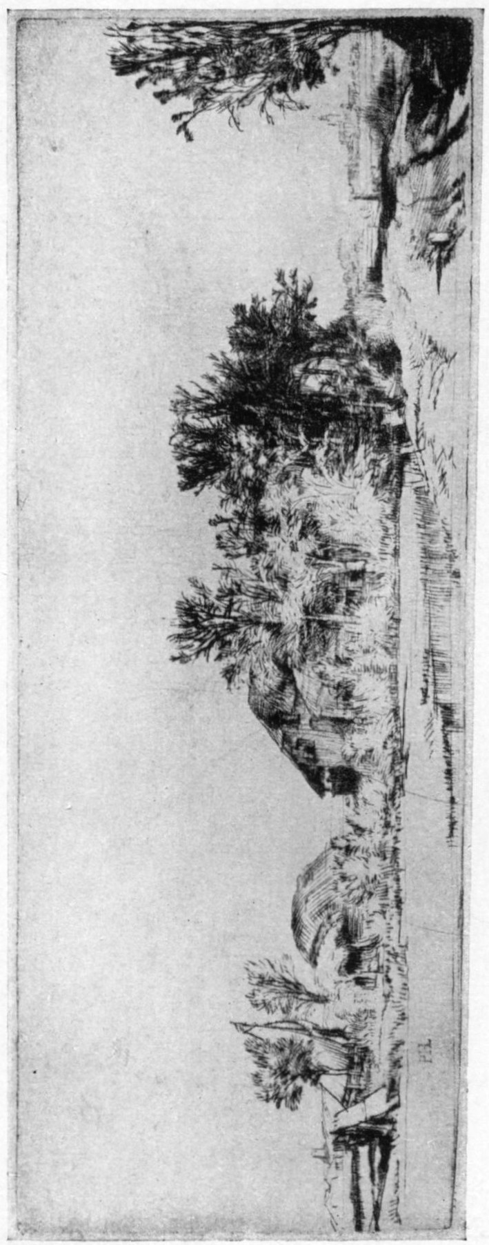 264. LANDSCAPE WITH A ROAD BESIDE A CANAL. 1652. B. 221