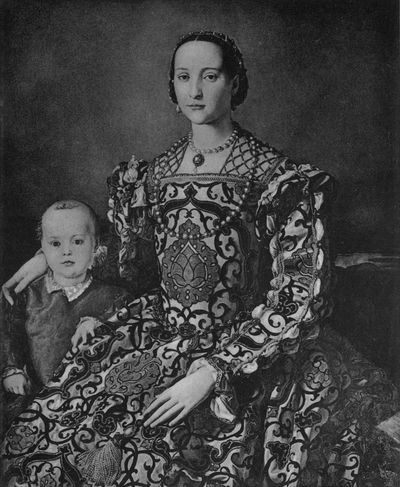 Eleanora de Toledo and her Son.
