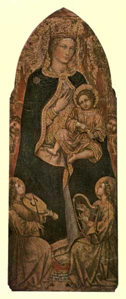 TADDEO BARTOLI: MADONNA, CHILD, AND ANGELS