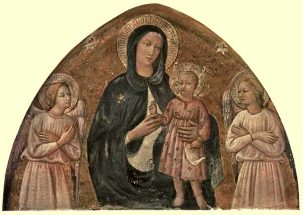 MASOLINO DA PANICALE: MADONNA AND CHILD