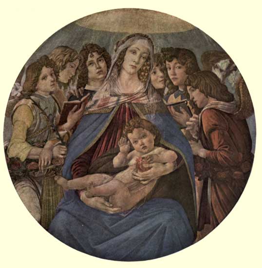 SANDRO BOTTICELLI: THE MADONNA OF THE POMEGRANATE