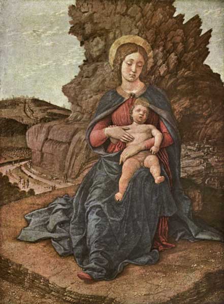 ANDREA MANTEGNA: THE MADONNA OF THE ROCKS