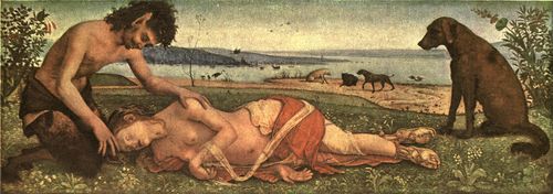 The Death of Procris.