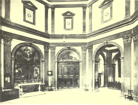 Interior of Sacristy.