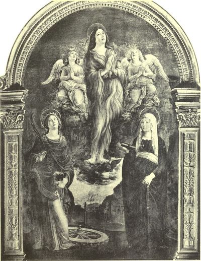The Magdalene with Saints.