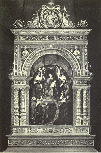 The Madonna and Child with Saints.