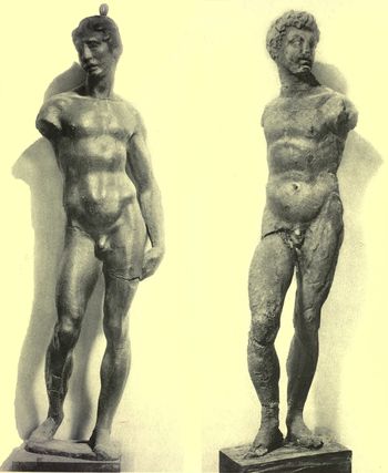 Wax Models for the David.