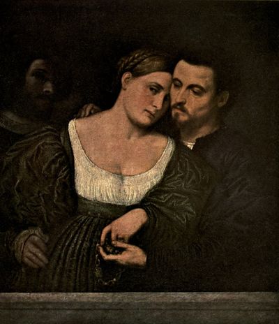 Paris Bordone: The Venetian Lovers.