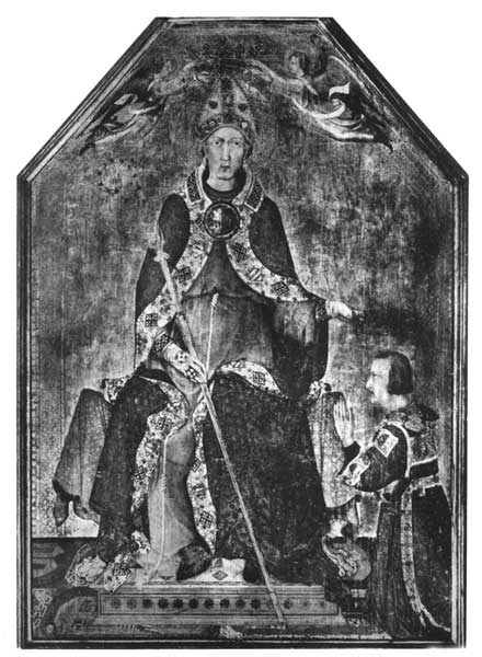 S. LOUIS CROWNING KING ROBERT OF NAPLES