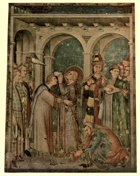 SIMONE MARTINI: KNIGHTING OF S. MARTIN