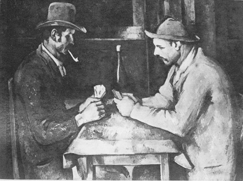 LES JOUEURS DE CARTES (Collection Auguste Pellerin)