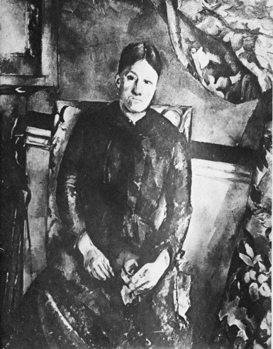 PORTRAIT DE MADAME CEZANNE (Collection Auguste Pellerin) PHOTO DRUET