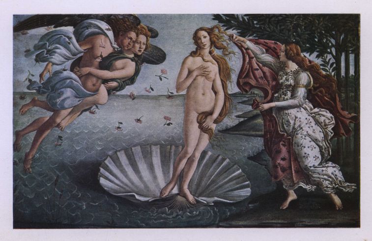 PLATE I.--THE BIRTH OF VENUS.