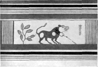 FIG. 10.—CYPRIOTE VASE DECORATION. (FROM PERROT AND CHIPIEZ.)