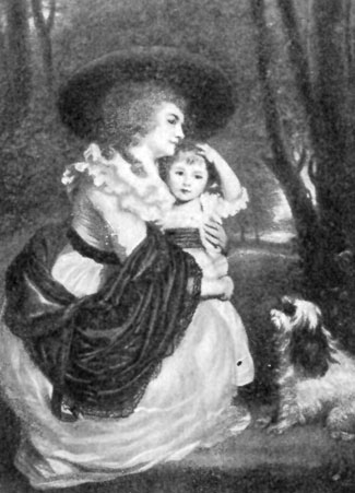 FIG. 95.—REYNOLDS. COUNTESS SPENCER AND LORD ALTHORP.