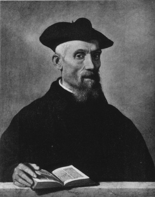 Portrait of an Ecclesiastic. Giovanni Battista Moroni, ca. 1520-1578.