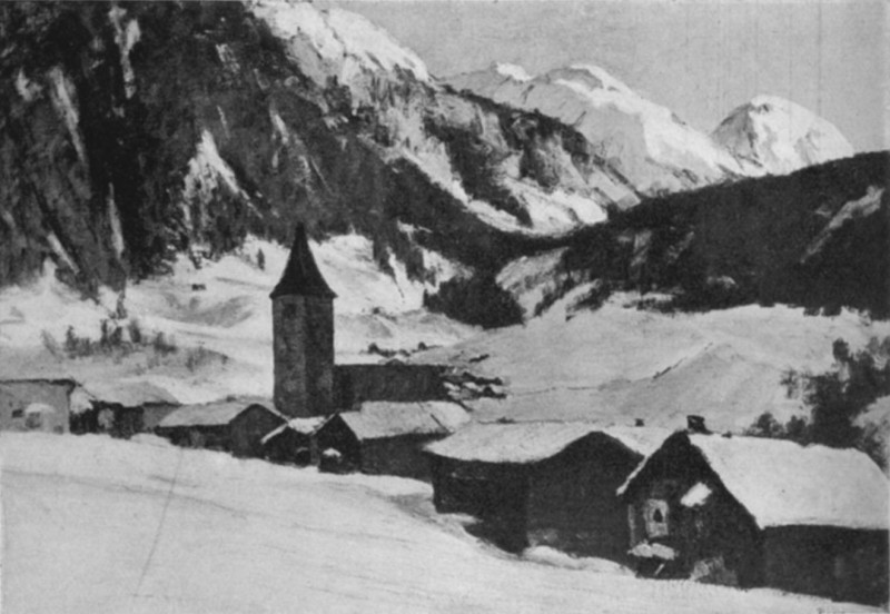 Mountain Village. Paul Crodel, 1862-
