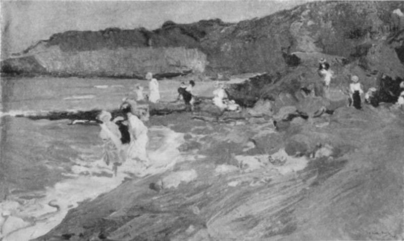 On the Beach. Joaquin Sorolla y Bastida, 1863-