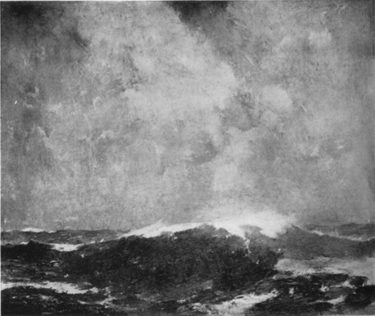 The Open Sea. Emil Carlsen, 1853