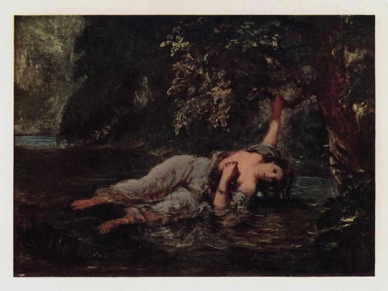 PLATE III.--THE DEATH OF OPHELIA