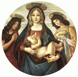 PLATE II.—SANDRO BOTTICELLI (?) THE VIRGIN AND CHILD National Gallery, London