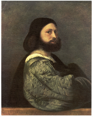 PLATE XIV.—TITIAN PORTRAIT SAID TO BE OF ARIOSTO National Gallery, London