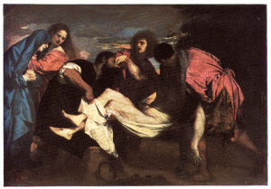 PLATE XVI.—TITIAN THE ENTOMBMENT Louvre, Paris