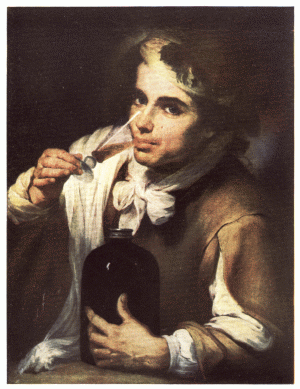 PLATE XX.—MURILLO A BOY DRINKING National Gallery, London