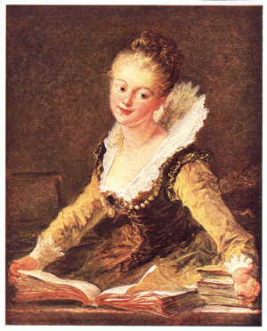 PLATE XXXVI.—FRAGONARD L'ÉTUDE Louvre, Paris