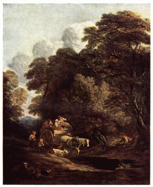 PLATE XLI.—THOMAS GAINSBOROUGH THE MARKET CART National Gallery, London