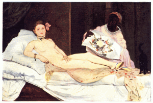 PLATE XLVIII.—ÉDOUARD MANET OLYMPIA Louvre, Paris