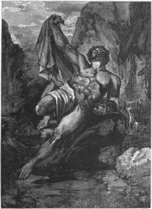 "DYING HERCULES."—[SAMUEL F. B. MORSE.]