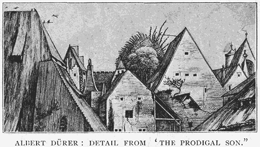 Albert Dürer: Detail from 'The Prodigal Son.'