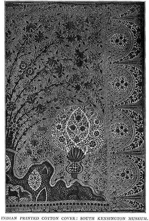 Indian Printed Cotton Cover: South Kensington Museum.