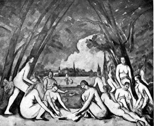 BAIGNEUSES BY CEZANNE